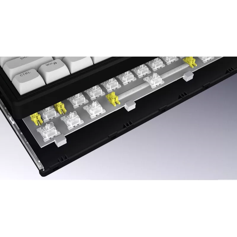 HATOR Skyfall 80 MAG ULTRA 8K Tastatur Gaming USB QWERTY US-Englisch Schwarz, Weiß