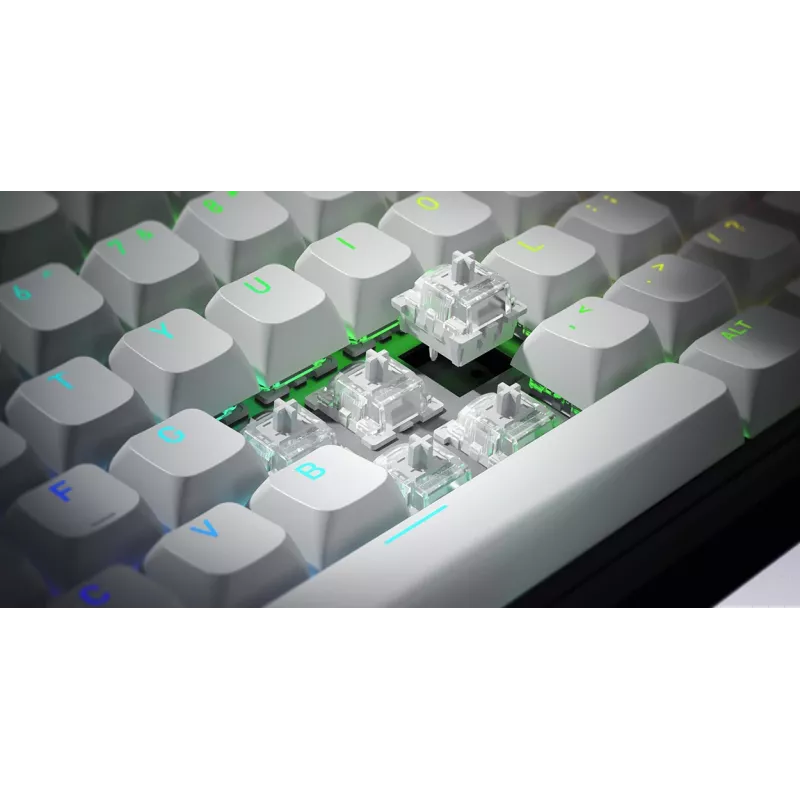 HATOR Skyfall 80 MAG ULTRA 8K Tastatur Gaming USB QWERTY US-Englisch Schwarz, Weiß