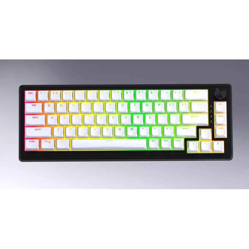 HATOR Skyfall 80 MAG ULTRA 8K Tastatur Gaming USB QWERTY US-Englisch Schwarz, Weiß