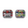 Hülle Samsung Keith Haring Slickback für Galaxy Buds3 Pro Rot Transparent