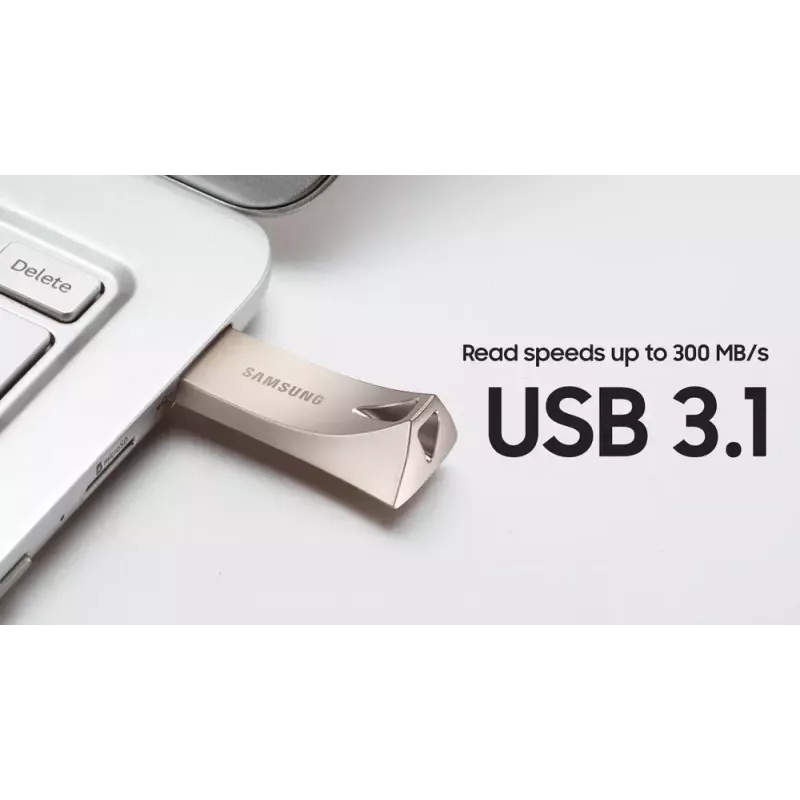 Samsung MUF-128BE USB-Stick 128 GB USB Typ-A 3.2 Gen 1 (3.1 Gen 1) Silber