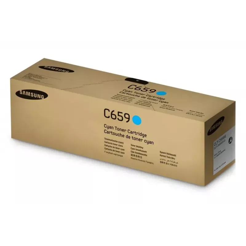 Tonerkartusche Samsung CLT‑C659S Original Cyan, Laser, 20.000 Seiten, 1 Stk.