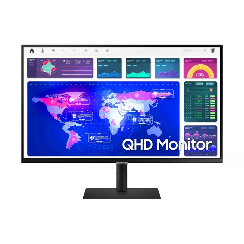 Samsung S32A600NWU Computermonitor 81,3 cm (32 Zoll) 2560 x 1440 Pixel Quad HD Schwarz