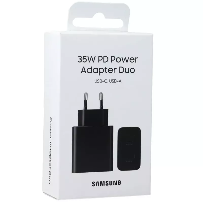 Samsung EP-TA220NBEGEU Ladegerät für Mobilgeräte Kopfhörer, Headset, Laptop, Smartphone, Smartwatch, Tablet Schwarz AC Indoor