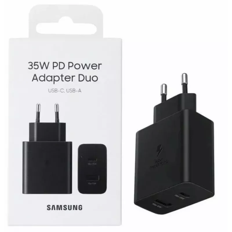 Samsung EP-TA220NBEGEU Ladegerät für Mobilgeräte Kopfhörer, Headset, Laptop, Smartphone, Smartwatch, Tablet Schwarz AC Indoor