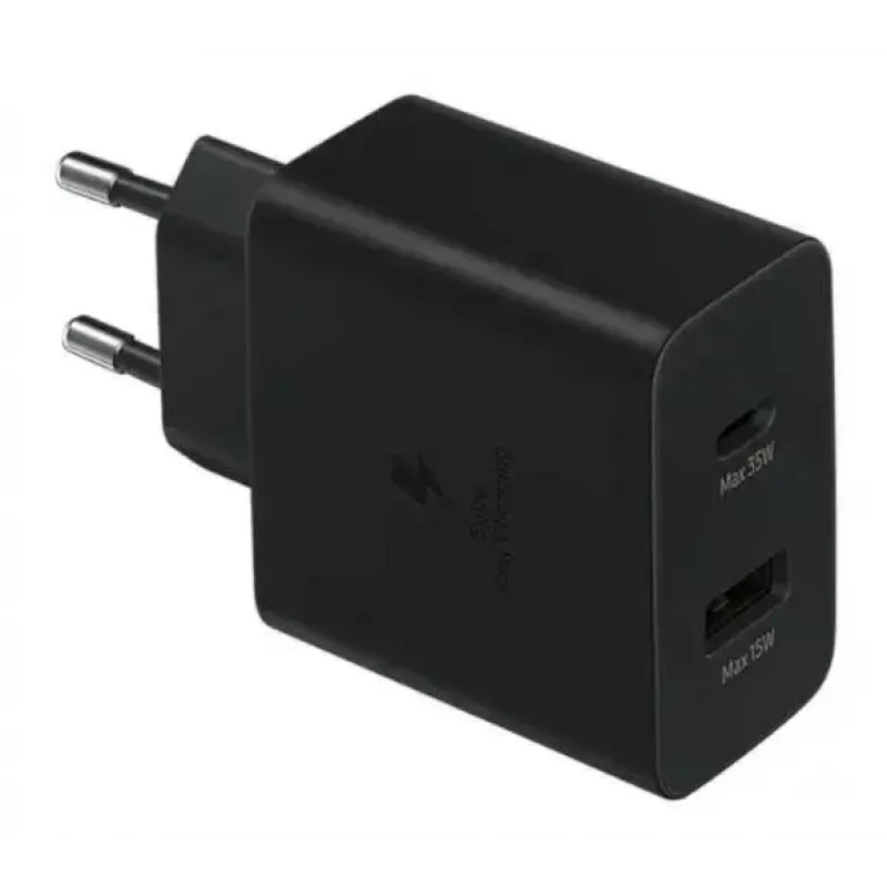 Samsung EP-TA220NBEGEU Ladegerät für Mobilgeräte Kopfhörer, Headset, Laptop, Smartphone, Smartwatch, Tablet Schwarz AC Indoor