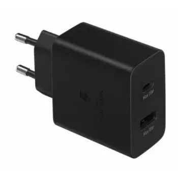 Samsung EP-TA220NBEGEU Ladegerät für Mobilgeräte Kopfhörer, Headset, Laptop, Smartphone, Smartwatch, Tablet Schwarz AC Indoor