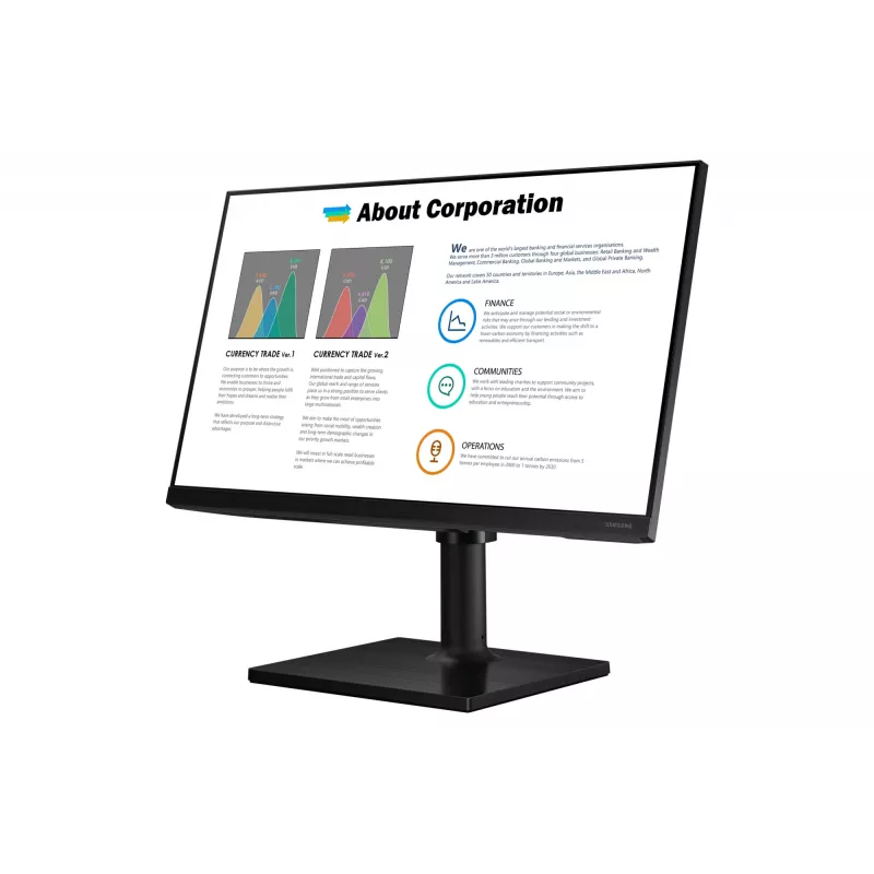 Samsung T45F Computer-Monitor 68,6 cm (27 Zoll) 1920 x 1080 Pixel Full HD LED Schwarz