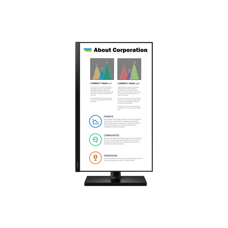 Samsung T45F Computer-Monitor 68,6 cm (27 Zoll) 1920 x 1080 Pixel Full HD LED Schwarz