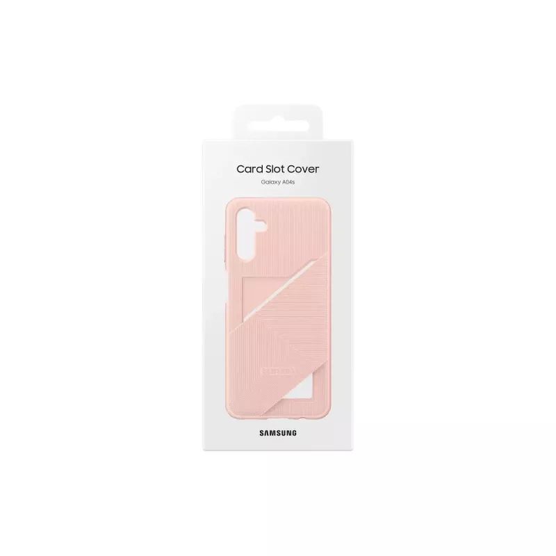 Handyhülle Samsung Galaxy A04s EF-OA047TZEGWW, Abdeckung Case für 16,5 cm (6,5 Zoll) Bildschirme, pink, 1 Kartenfach