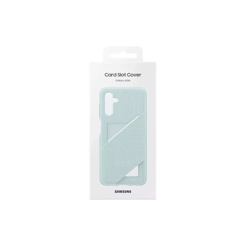 Samsung EF-OA047TGEGWW Handyhülle für Galaxy A04s, TPU, für 16,5 cm (6,5 Zoll) Bildschirm, grün, 1 Kartenfach