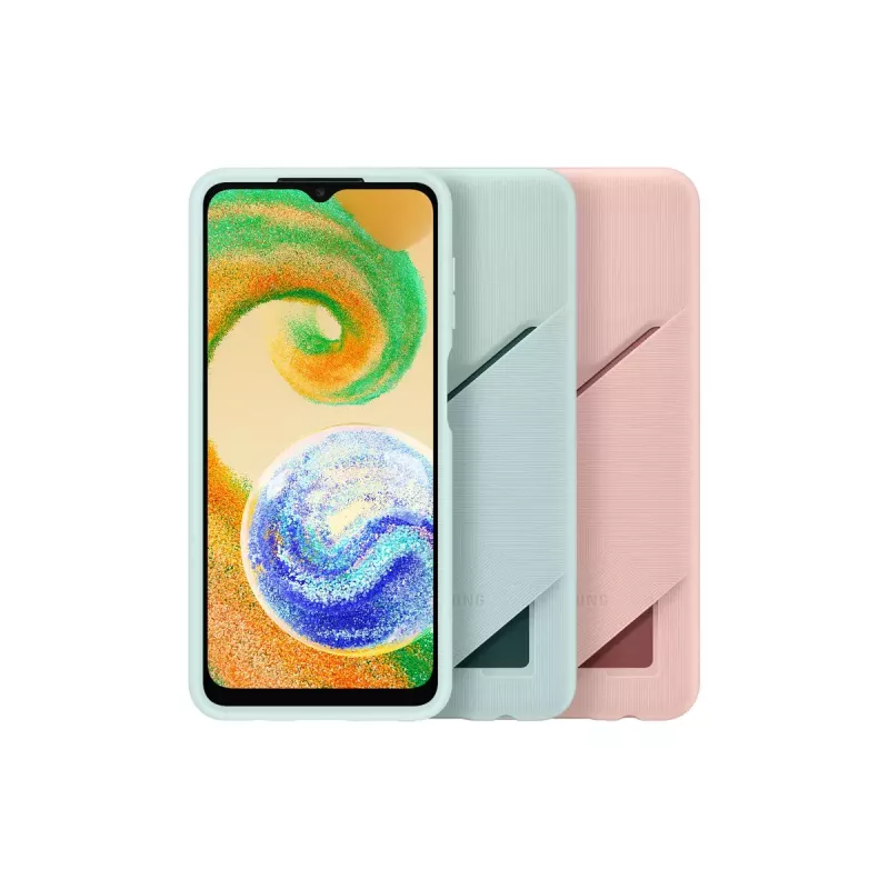 Samsung EF-OA047TGEGWW Handyhülle für Galaxy A04s, TPU, für 16,5 cm (6,5 Zoll) Bildschirm, grün, 1 Kartenfach