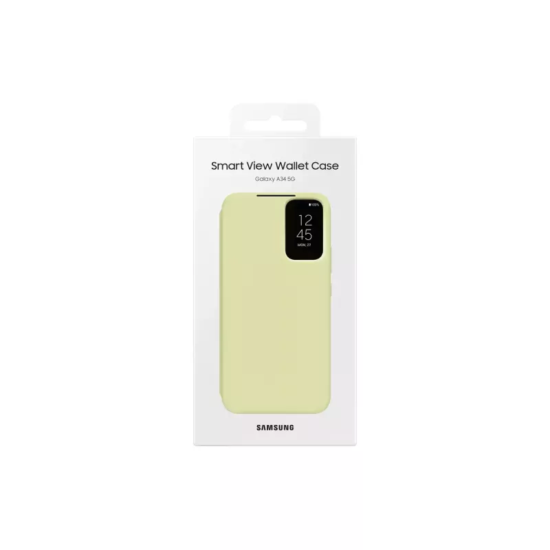Samsung EF-ZA346 Handyhülle 16,8 cm (6,6 Zoll) Wallet-Hülle Limette