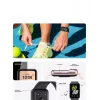Samsung Galaxy Fit3 4,06 cm (1,6 Zoll) AMOLED 40 mm Digital 256 x 402 Pixel Touchscreen Grau