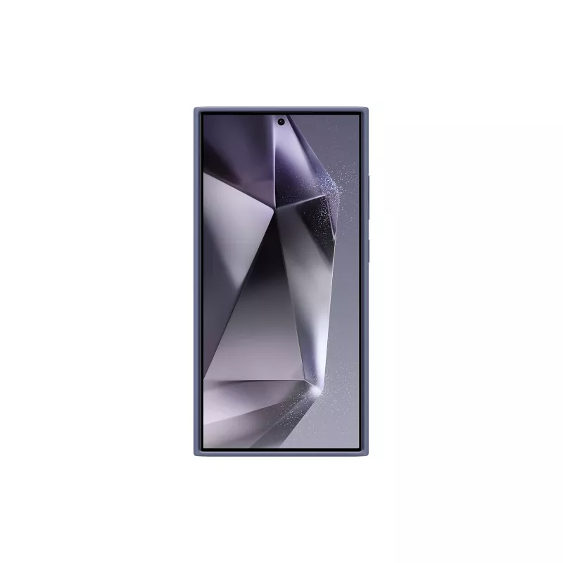 Silikonhülle Samsung Galaxy S24 Ultra Violett Monochromatisch