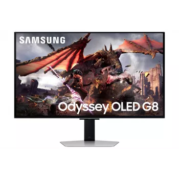Samsung G80SD Computer-Monitor 81,3 cm (32 Zoll) 3840 x 2160 Pixel 4K Ultra HD OLED Silber
