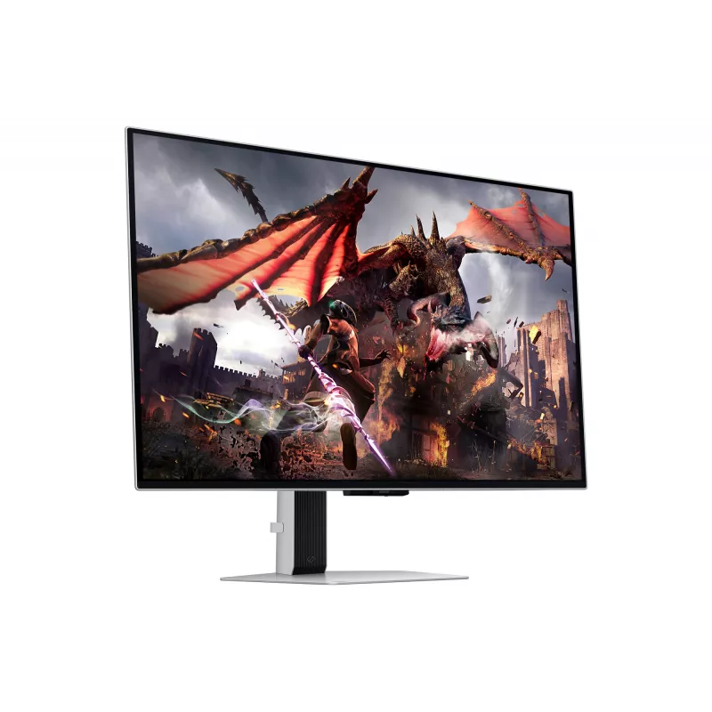 Samsung G80SD Computer-Monitor 81,3 cm (32 Zoll) 3840 x 2160 Pixel 4K Ultra HD OLED Silber