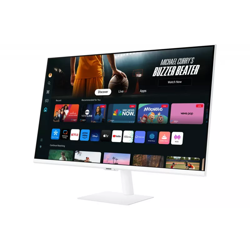 Samsung M70D Computermonitor 81,3 cm (32 Zoll) 3840 x 2160 Pixel 4K Ultra HD LED Weiß