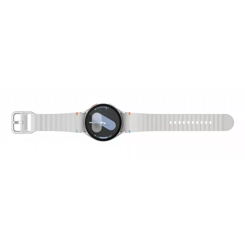 Samsung Galaxy Watch7 3,81 cm (1,5 Zoll) AMOLED 44 mm Digital 480 x 480 Pixel Touchscreen 4G Silber WLAN GPS (Satellit)