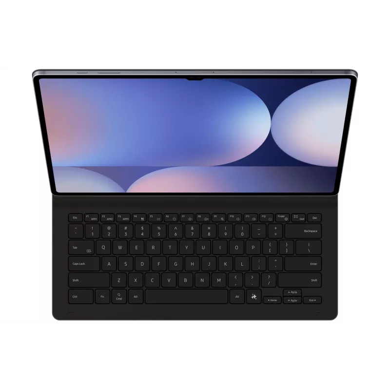 Tastatur Samsung EF-DX920 QWERTY Englisch Pogo Pin Schwarz