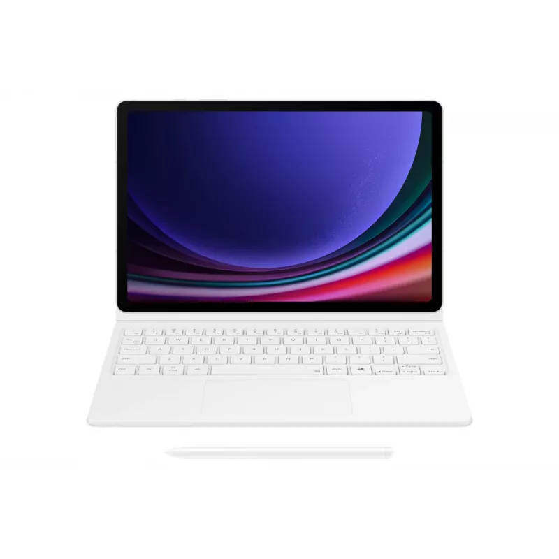 Samsung EF-DX725 QWERTY English Touchpad White