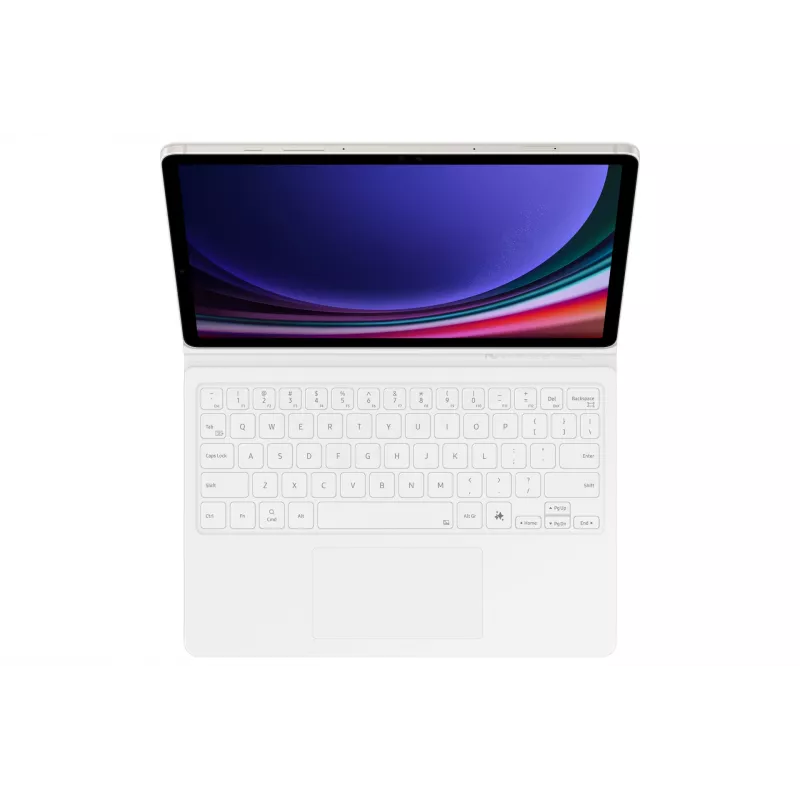 Samsung EF-DX725 QWERTY English Touchpad White