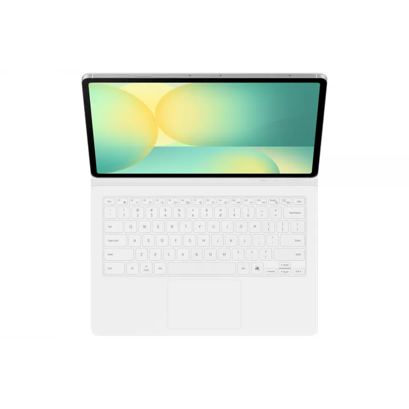 Samsung EF-DX625 QWERTY Pogo Pin Weiß