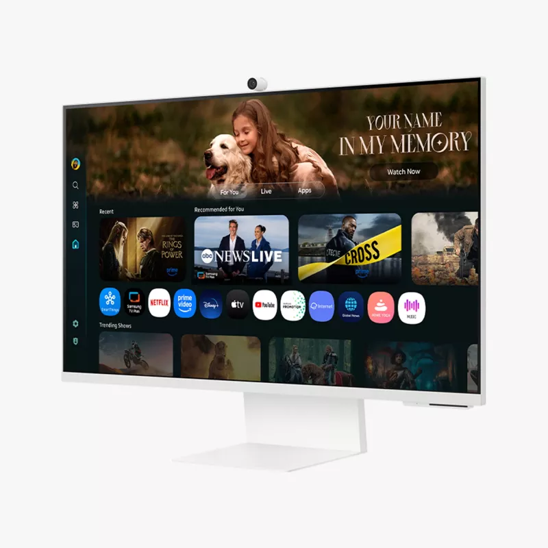 Samsung M8 M80F Computermonitor 81,3 cm (32 Zoll) 3840 x 2160 Pixel 4K Ultra HD LCD Weiß