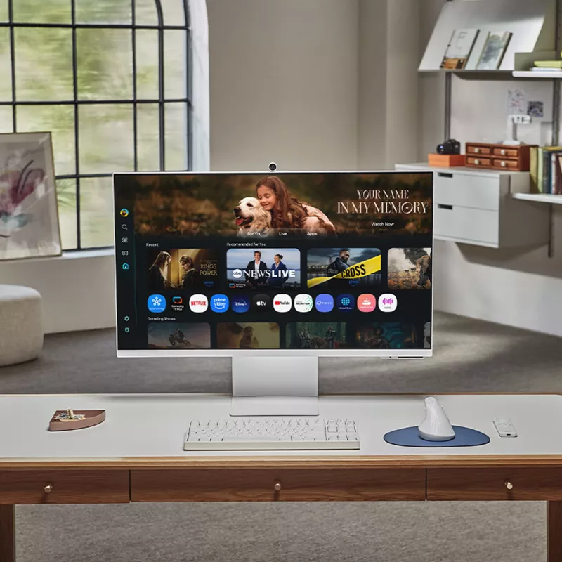 Samsung M8 M80F Computermonitor 81,3 cm (32 Zoll) 3840 x 2160 Pixel 4K Ultra HD LCD Weiß