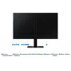 Samsung S60UD Computermonitor 68,6 cm (27 Zoll) 2560 x 1440 Pixel Quad HD LCD Schwarz