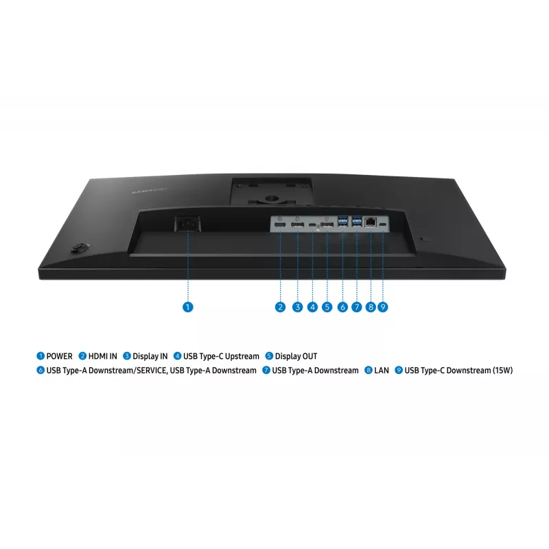Samsung S43UF Computermonitor 68,6 cm (27 Zoll) 1920 x 1080 Pixel Full HD LCD Schwarz