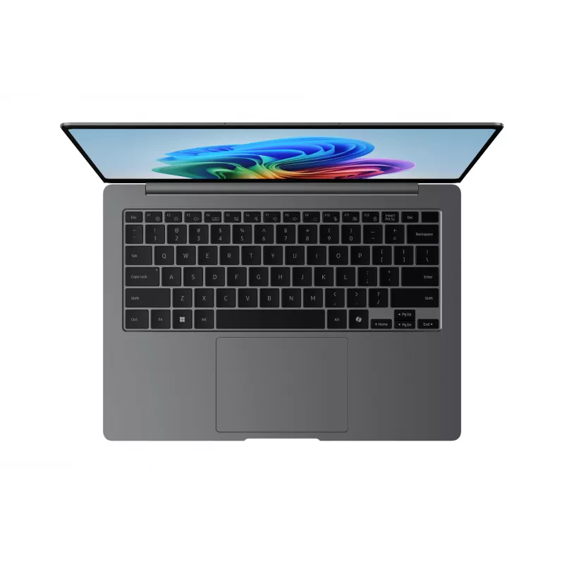 Samsung Book5 Pro 14 Zoll W11P U7 32/512GB Copilot+ PC Intel Core Ultra 7 258V Laptop 35,6 cm (14 Zoll) Touchscreen WQXGA+ 32 GB LPDDR5x-SDRAM SSD Wi-Fi 7 (802.11be) Windows 11 Pro US International Grau
