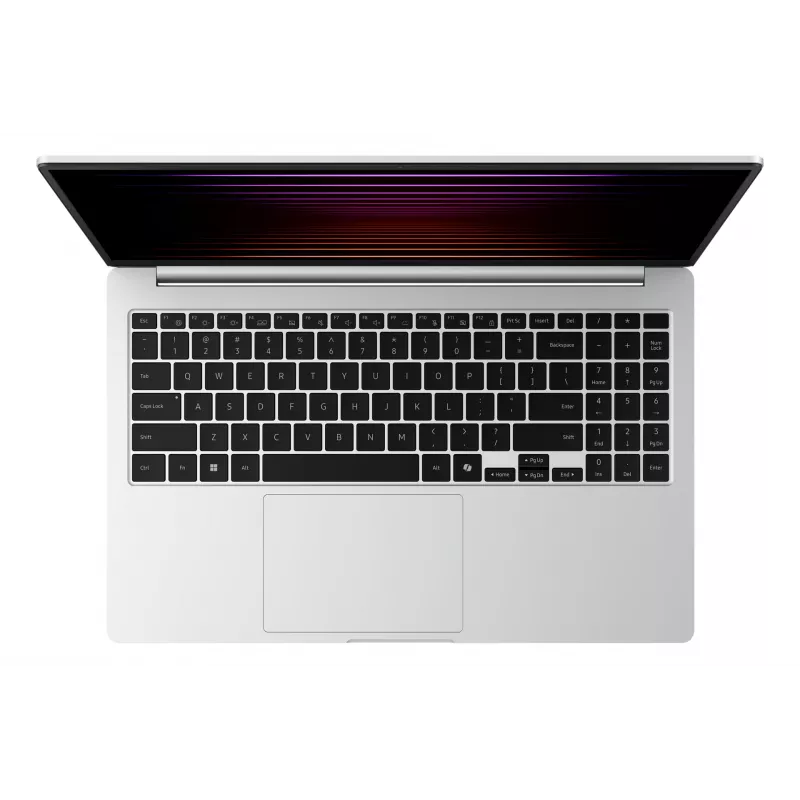 Samsung Galaxy Book5 NP750XHDA-EXP Intel Core Ultra 5 225U Laptop 39,6 cm (15,6 Zoll) Full HD 16 GB LPDDR5x-SDRAM 512 GB SSD Wi-Fi 6 (802.11ax) Windows 11 Home Silber