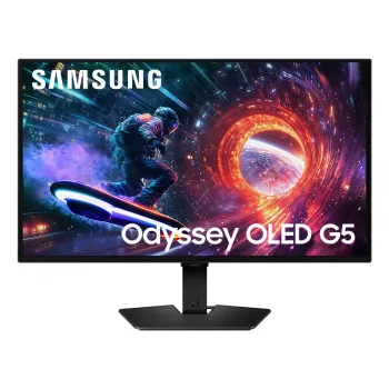 Samsung G50F Computermonitor 68,6 cm (27 Zoll) 2560 x 1440 Pixel Quad HD OLED Schwarz