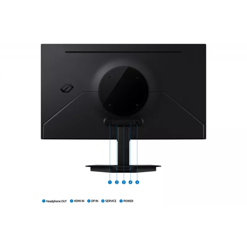 Samsung G50F Computermonitor 68,6 cm (27 Zoll) 2560 x 1440 Pixel Quad HD OLED Schwarz