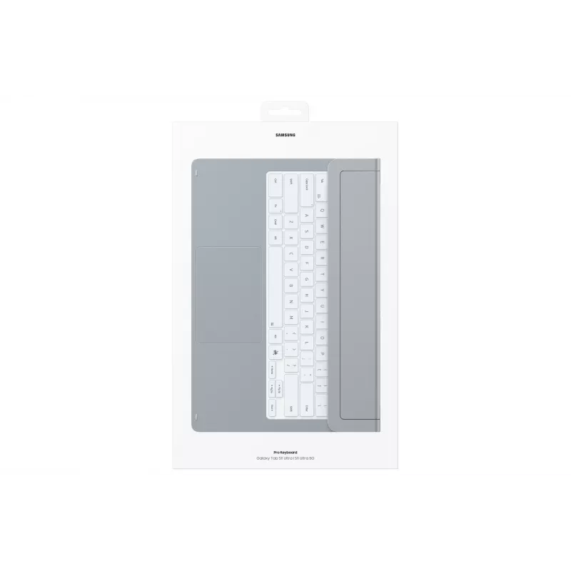 Samsung EF-DX935 QWERTZ Deutsch Pogo Pin Silber