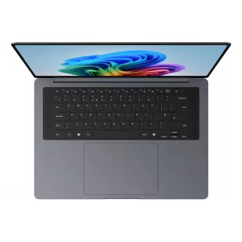 Samsung Galaxy Book6 Ultra Copilot+ PC Intel Core Ultra 7 356H Laptop 40.6 cm (16 Zoll) Touchscreen WQXGA+ 32 GB LPDDR5x-SDRAM 1 TB SSD NVIDIA® GeForce RTX™ 5070 Laptop GPU Wi-Fi 7 (802.11be) Windows 11 Home Grau