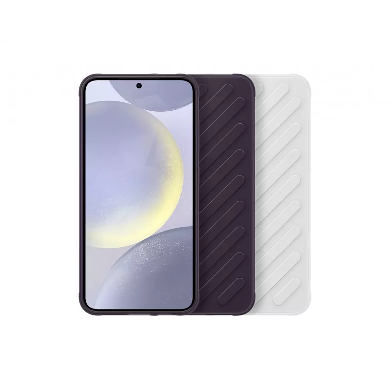 Samsung Shield Case Grau, Abdeckung, Samsung, Galaxy S24, 15,8 cm (6,2 Zoll), Hellgrau