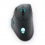 Alienware AW620M Maus Gaming Rechtshändig RF Wireless + USB Typ-C Optisch 26000 DPI