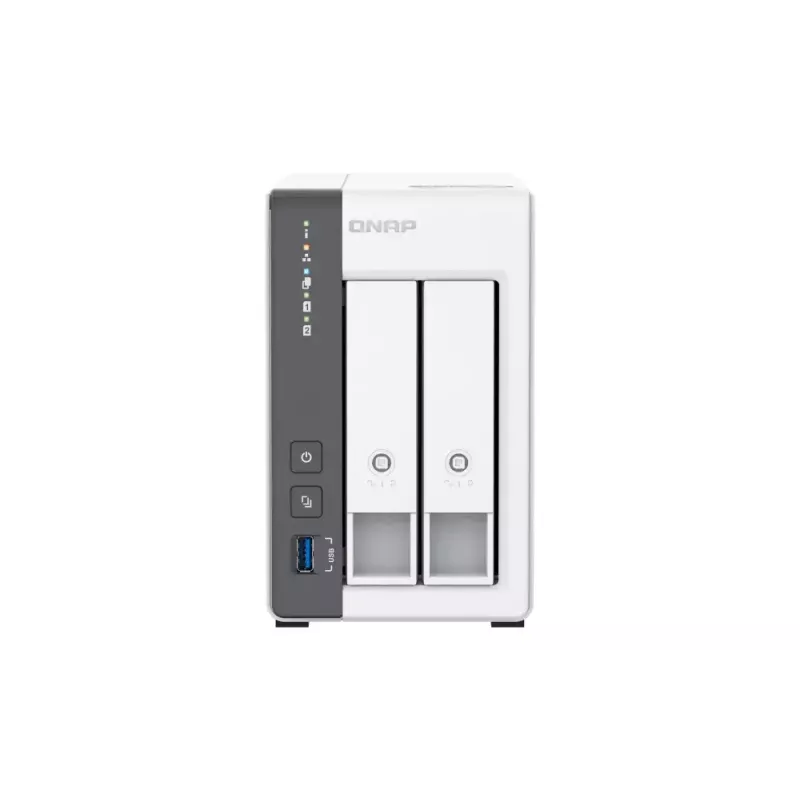 QNAP TS-216G NAS/Speicherserver Tower Cortex-A Cortex-A55 4 GB HDD Weiß