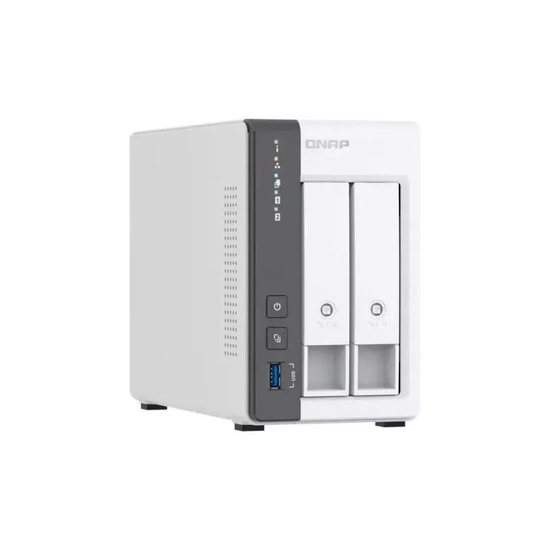 QNAP TS-216G NAS/Speicherserver Tower Cortex-A Cortex-A55 4 GB HDD Weiß