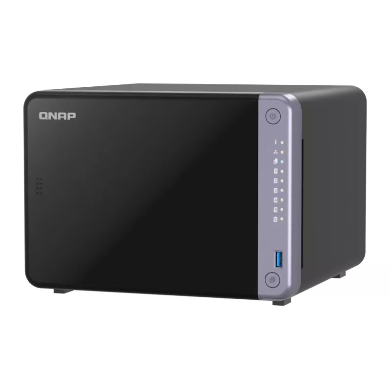 QNAP TS-632X-4G NAS/Storage-Server Tower Alpine Alpine AL-524 4 GB DDR4 QNAP QTS Schwarz