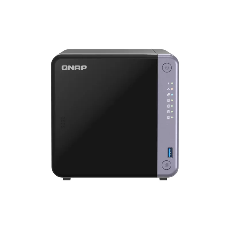 QNAP TS-432X-4G NAS/Speicherserver Tower Alpine Alpine AL-524 4 GB DDR4 QNAP QTS Schwarz