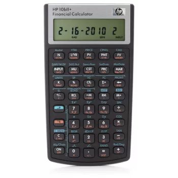 HP 10bII+, Taschenformat, Finanzen, 1 Zeile, Schwarz