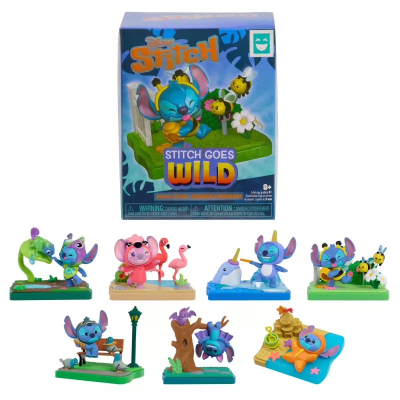 Just Play Happy Haul Stitch Goes Wild Sammelfiguren Blindboxen