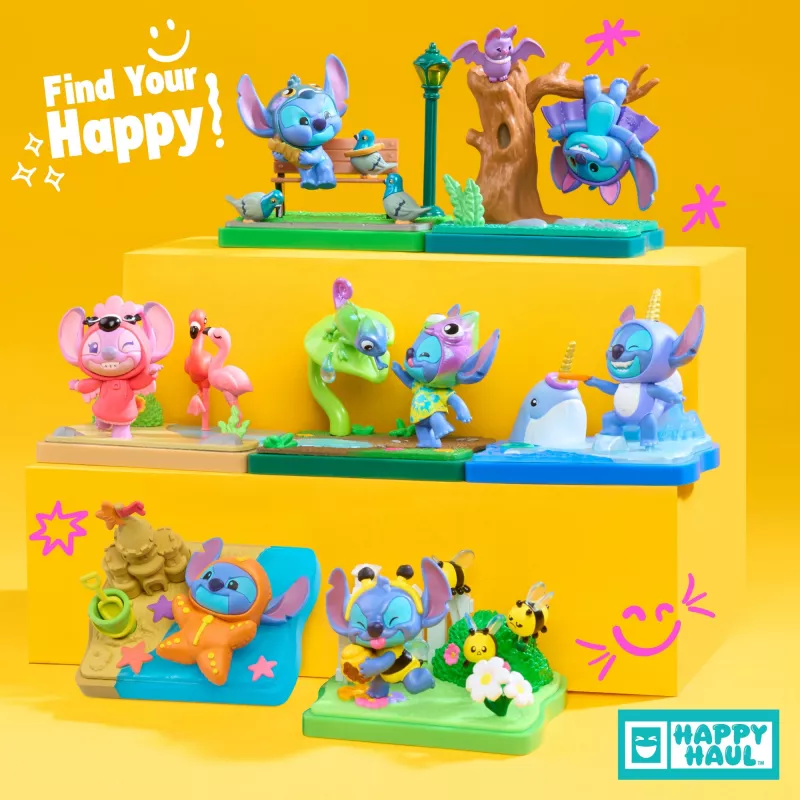Just Play Happy Haul Stitch Goes Wild Sammelfiguren Blindboxen
