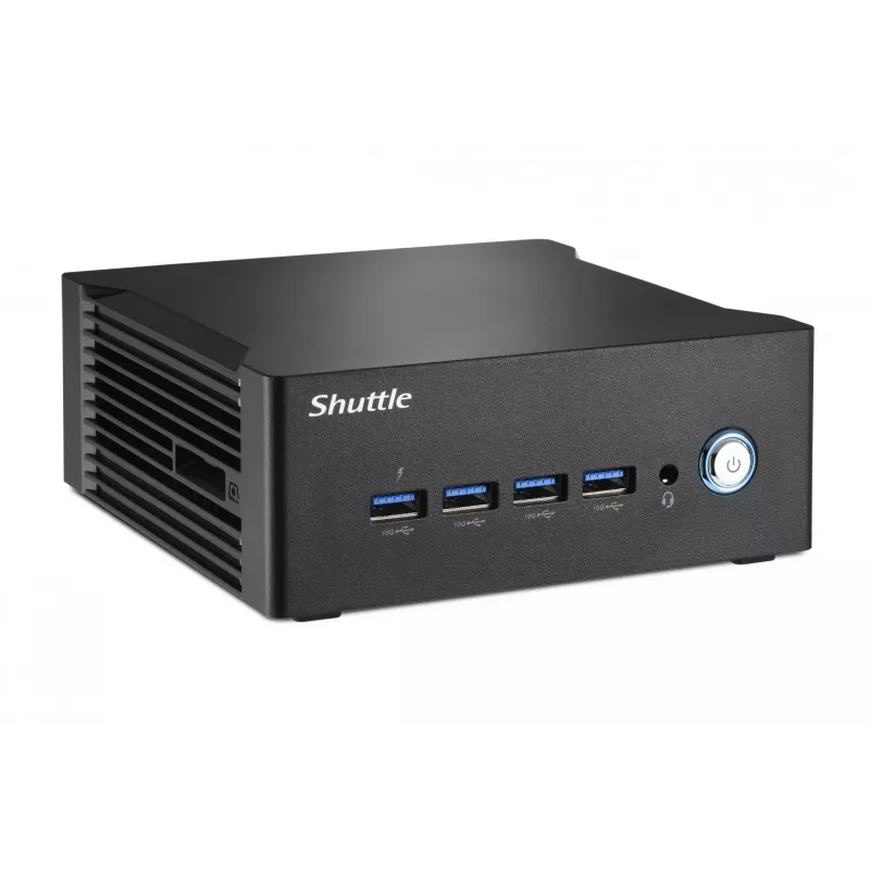Shuttle Nano PC NT10H9, Intel Core Ultra 9 185H, Intel Arc Grafik, 2xHDMI, 2xUSB 4.0 (DP), 2x2,5 Gbit LAN, inkl. VESA 24/7 Dauerbetrieb