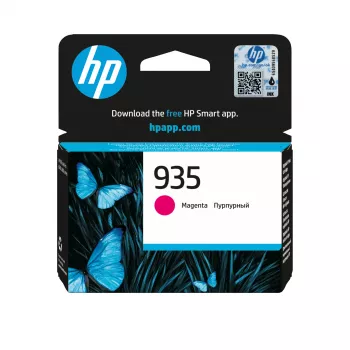 HP 935 Magenta Original Tintenpatrone, Magenta, 1 Stück, 400 Seiten