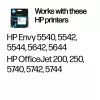 HP 62 Tri-Color Original-Tintenpatrone, Cyan, Magenta, Gelb, 1 Stück, 165 Seiten