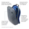 HP 15.6 Zoll Value Rucksack, Rucksack, 39,6 cm (15,6 Zoll), Schultergurt, 420 g